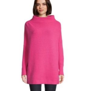 Free People Ottoman Slouchy Tunic Raspberry Rose